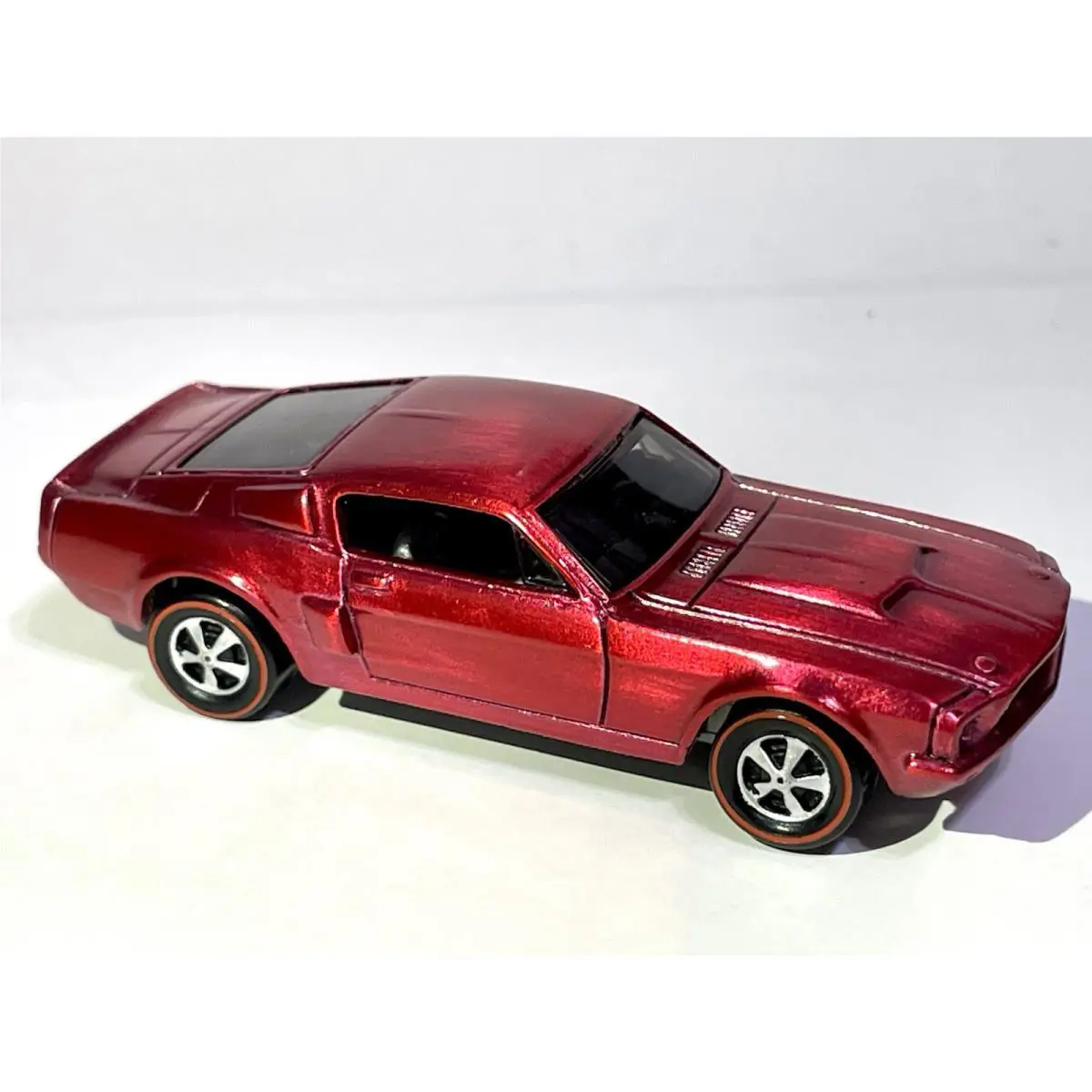 Hot Wheels Custom Made Redline Mustang 1960 Shelby GT500 Diecast Spectraflame