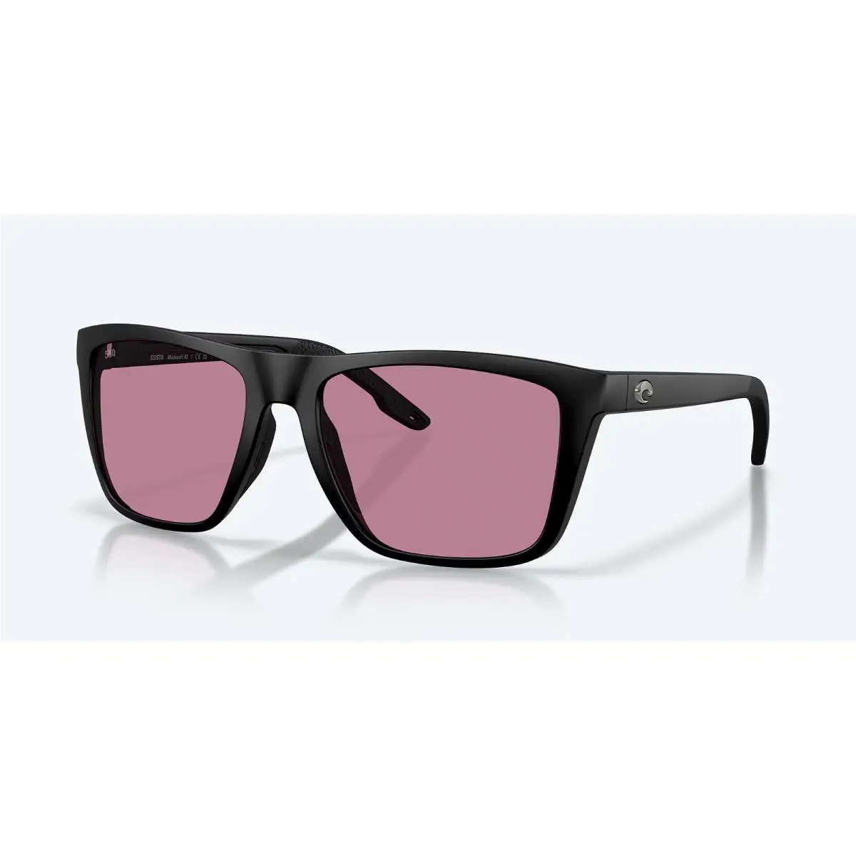 Costa Del Mar Sunglasses Mainsail XL Matte Black / Rose Polarized Plastic 580P