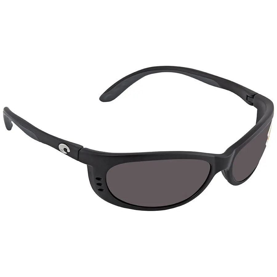 Costa Del Mar FA 11 Ogp Fathom Sunglasses Matte Black Gray 580P Polarized 61mm - Frame: Black, Lens: Gray