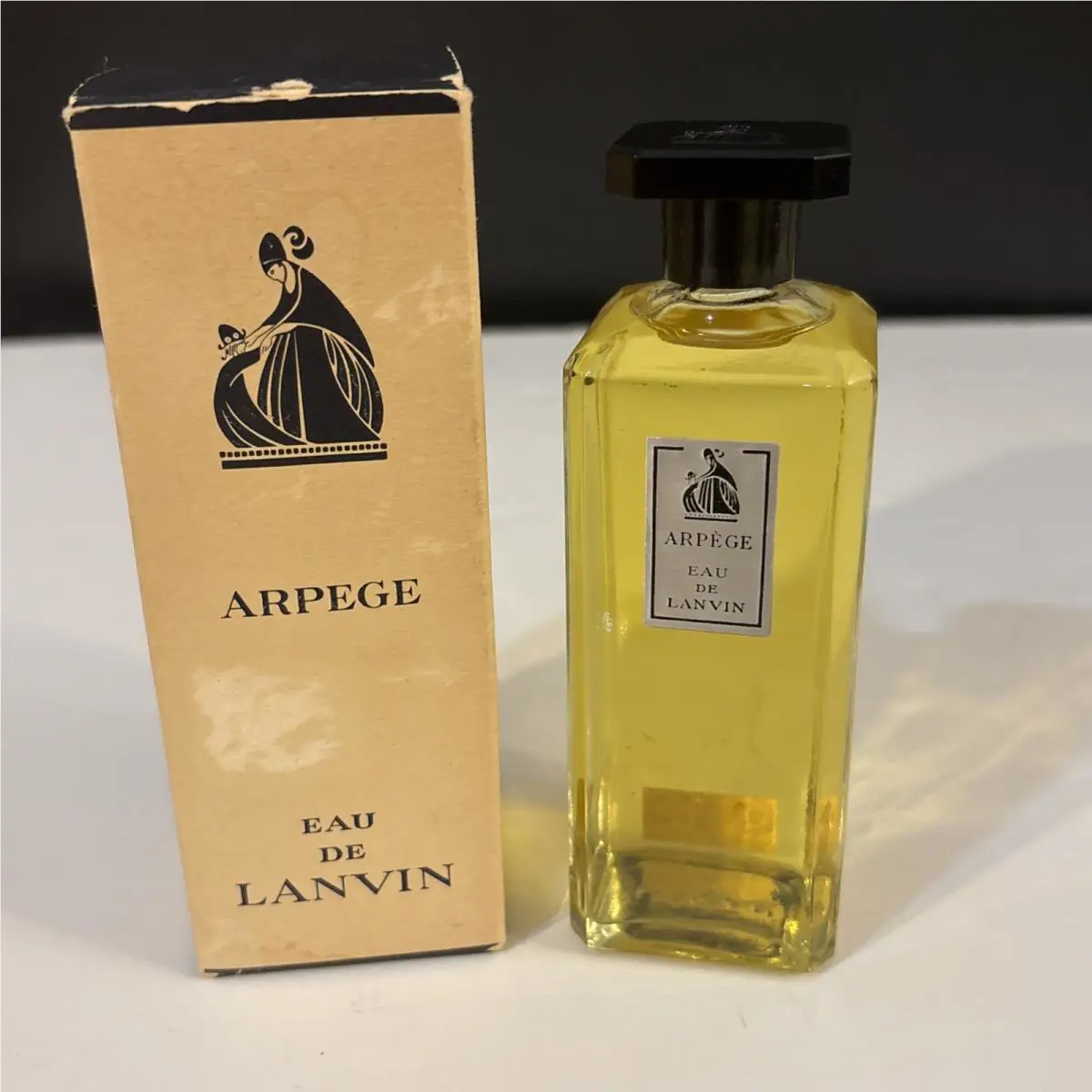 Vintage Arpege Eau DE Lanvin 4 oz 120 ml Splash Parfum Old Formula 815