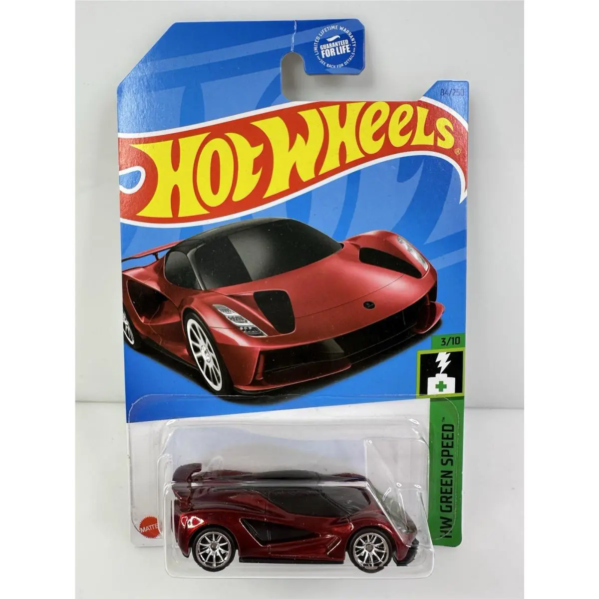 Hot Wheels HW Green Speed Lotus Evija Super Treasure Hunt Red Htf