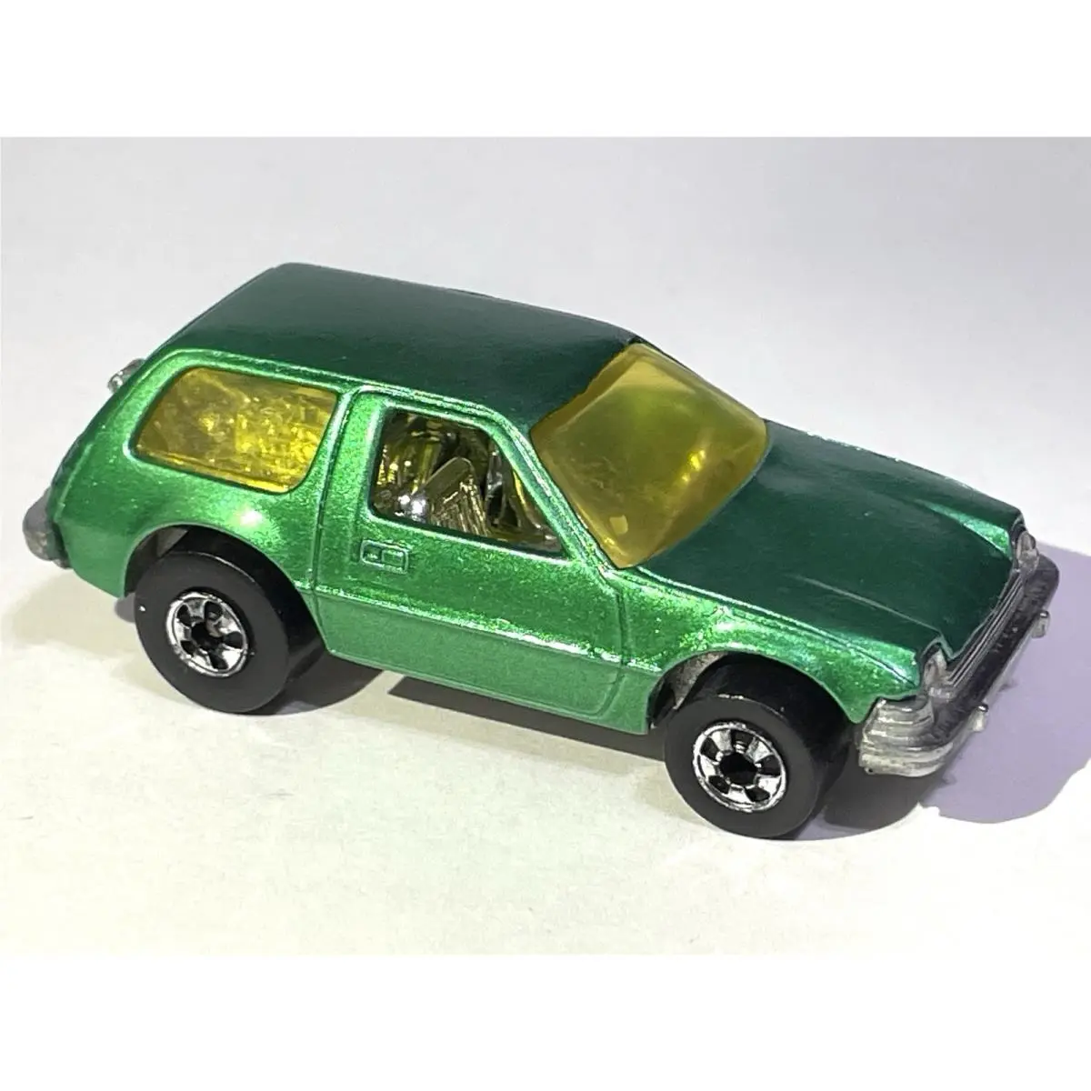 Vintage Hot Wheels Custom Made “packin Pacer “ Blackwall 1977 Metallic Green