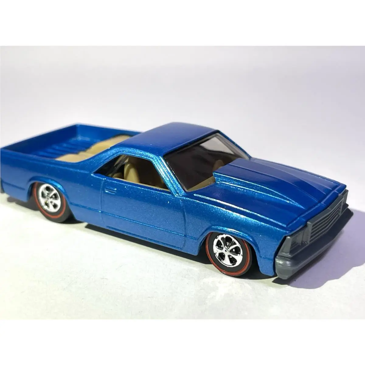 Awesome Custom Made Hot Wheels - 80 EL Camino - Metallic Blue
