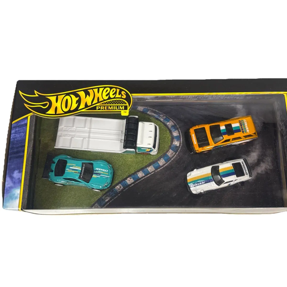 2024 Hot Wheels Premium Greddy Box Set Datsun Nissan Subaru - Fleet Street