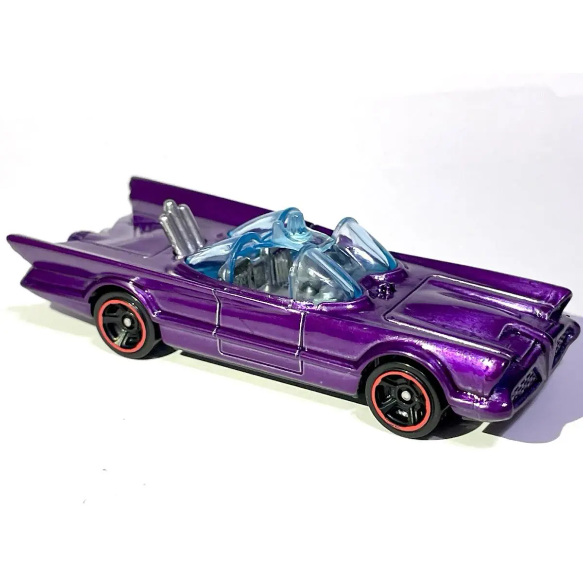 Custom Made Redline Spectraflame Purple Hot Wheels Batmobile Diecast