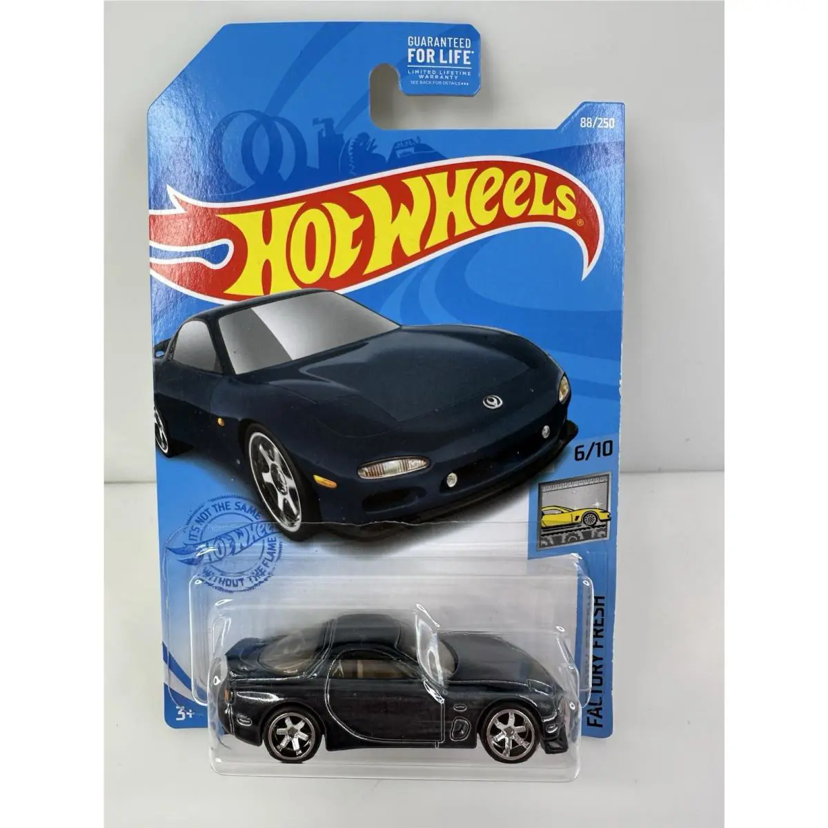 Hot Wheels Factory Fresh 95 Mazda RX-7 Super Treasure Hunt Gray Htf