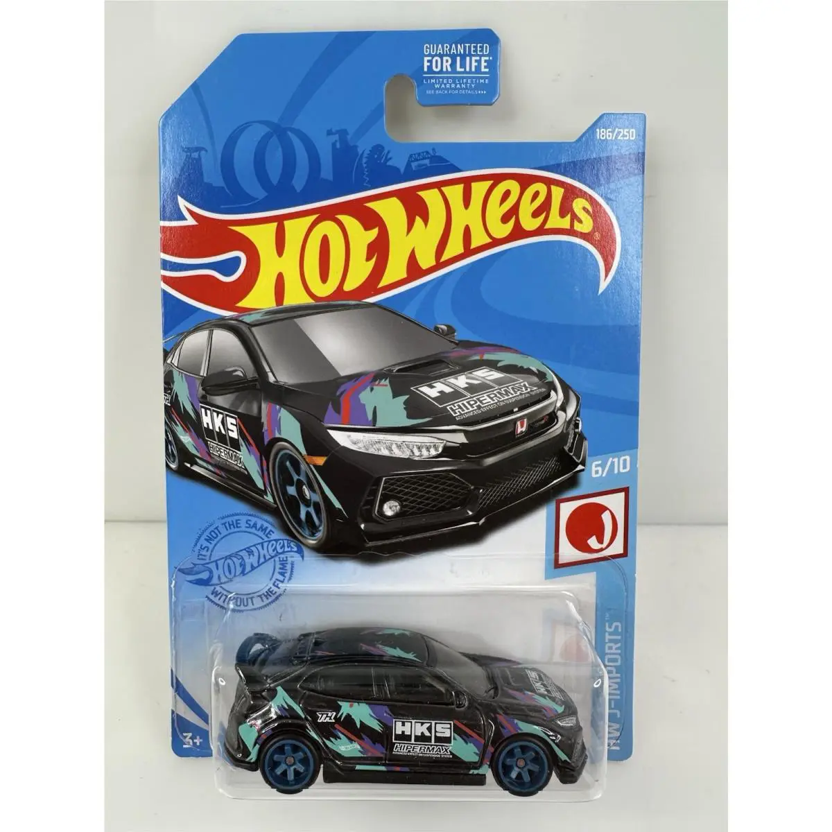 Hot Wheels HW J-imports 2018 Honda Civic Type R Super Treasure Hunt Black