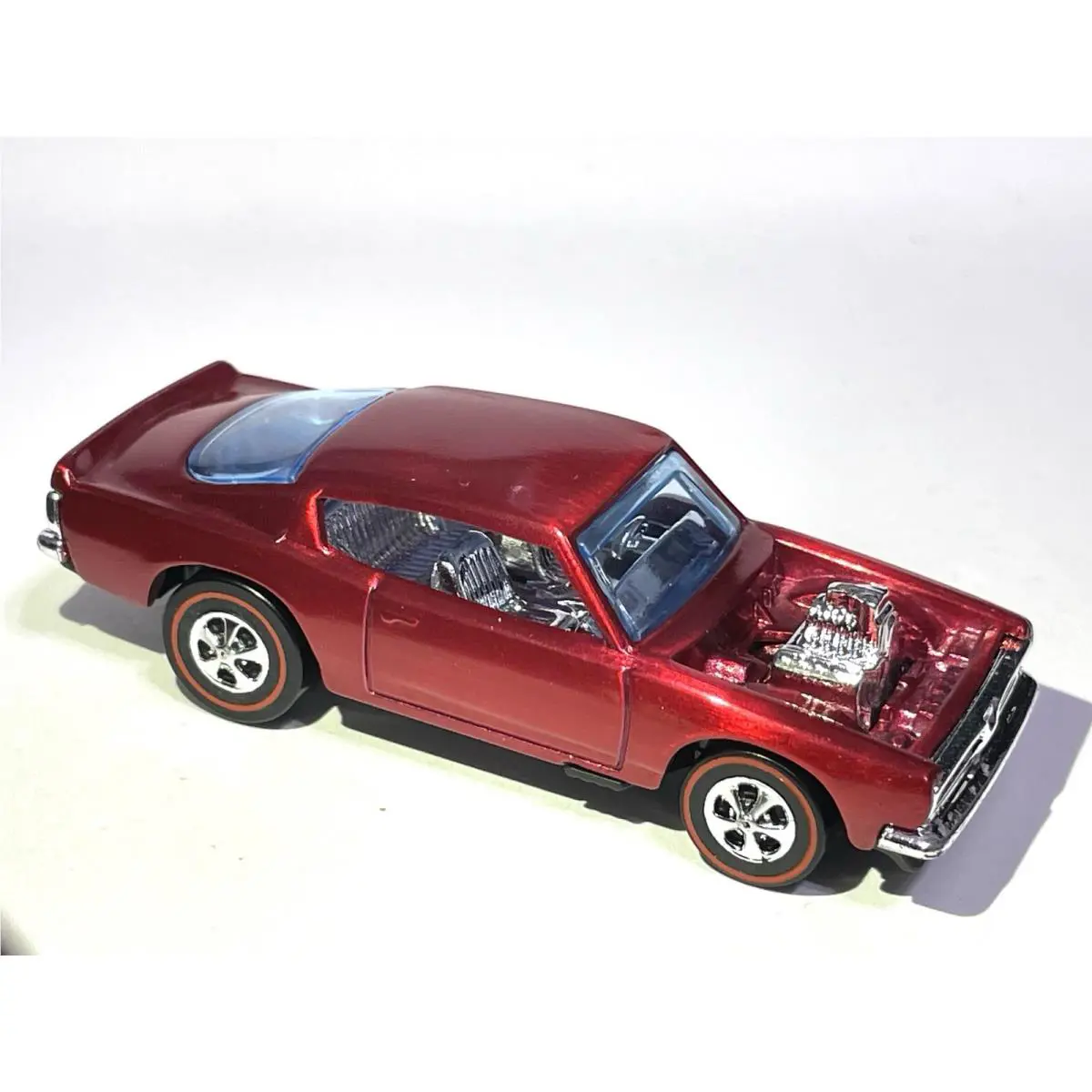 Custom Made Redline Hot Wheels Barracuda Spectraflame Red