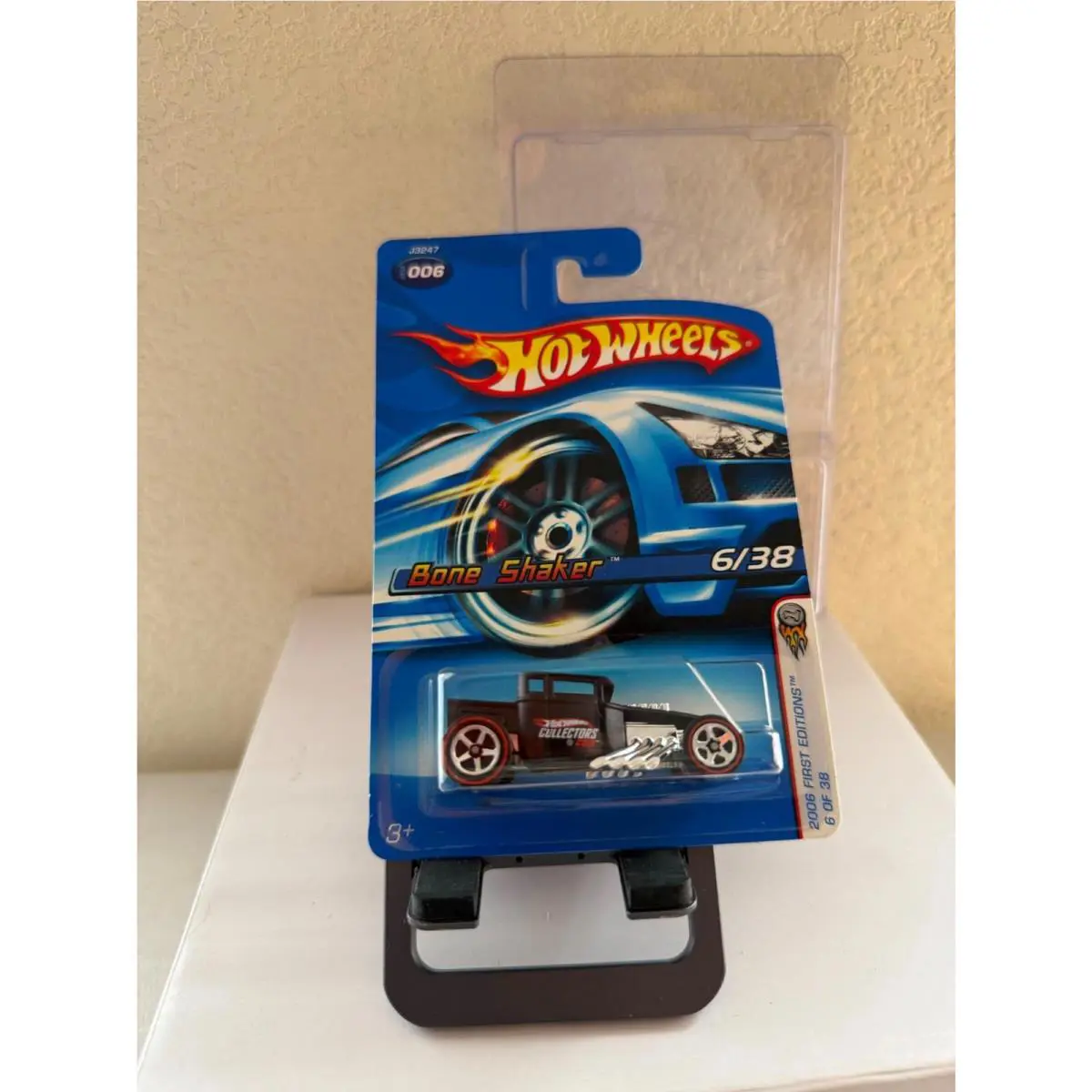 Hot Wheels 2006 First Editions Bone Shaker 06/38 Collector Apology Car BC5