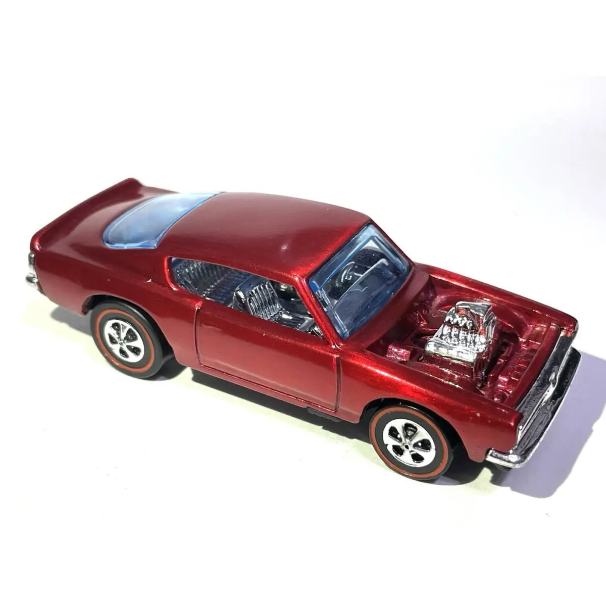 Custom Made Redline Hot Wheels King Kuda Barracuda Spectraflame Red