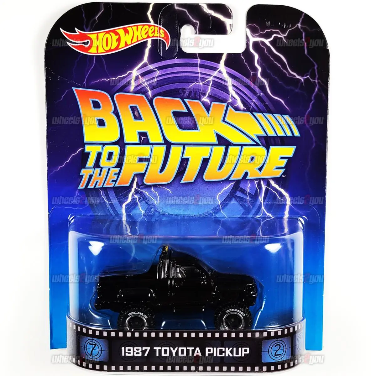 Hot Wheels 1987 Toyota Pickup Back to The Future Retro Entertainment 1:64 BDT89