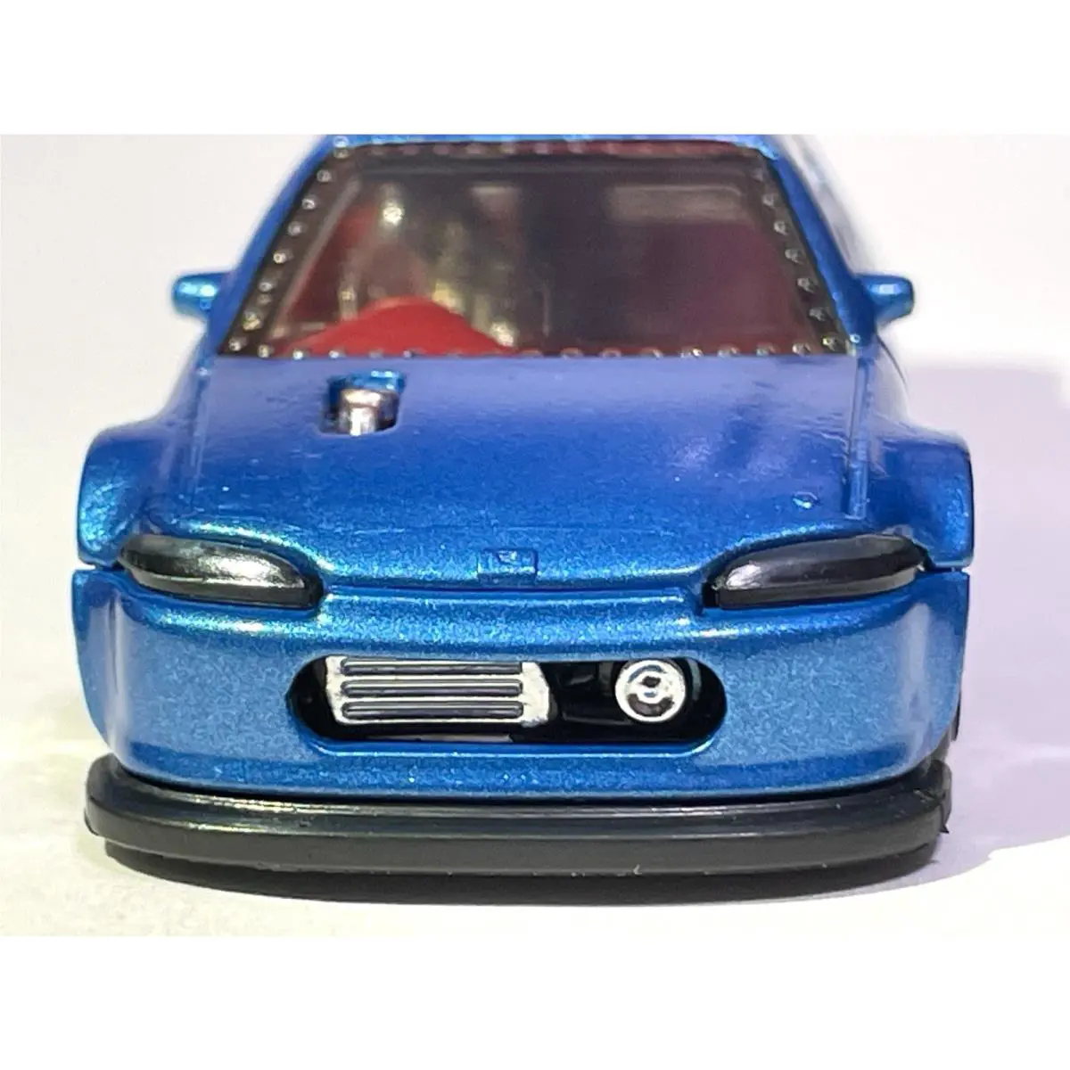 Custom Made Hot Wheels Metallic Blue Honda Civic