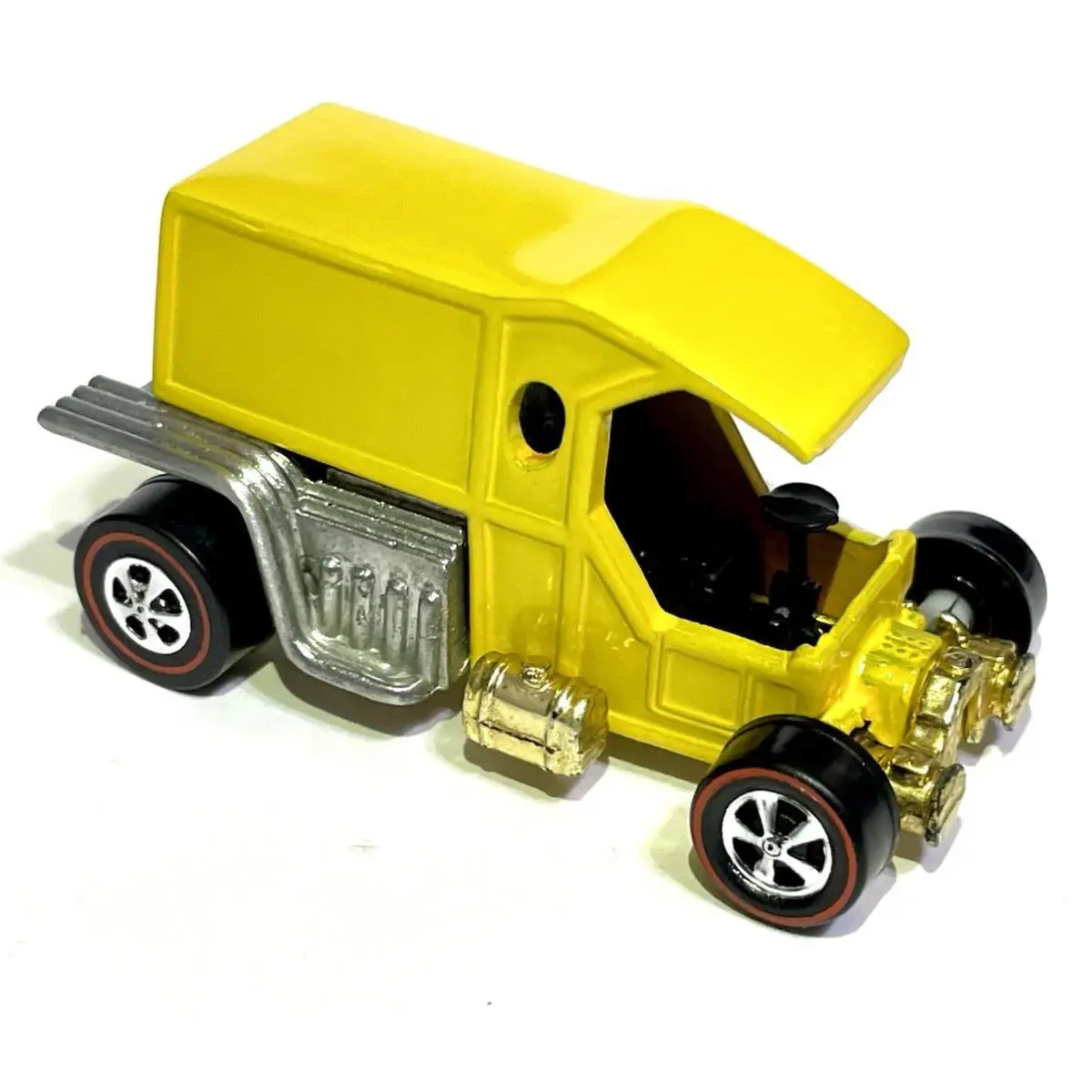 Hot Wheels Custom Made Redline In Yellow 1976 T-totaller Diecast Car
