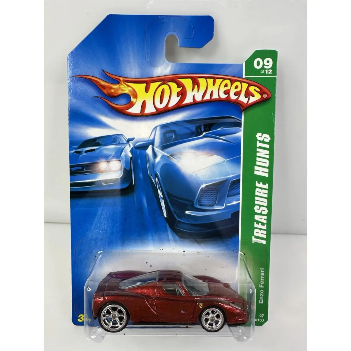 Hot Wheels 2007 Trea$ure Hunt$ Ferrari Enzo Super Treasure Hunt Red