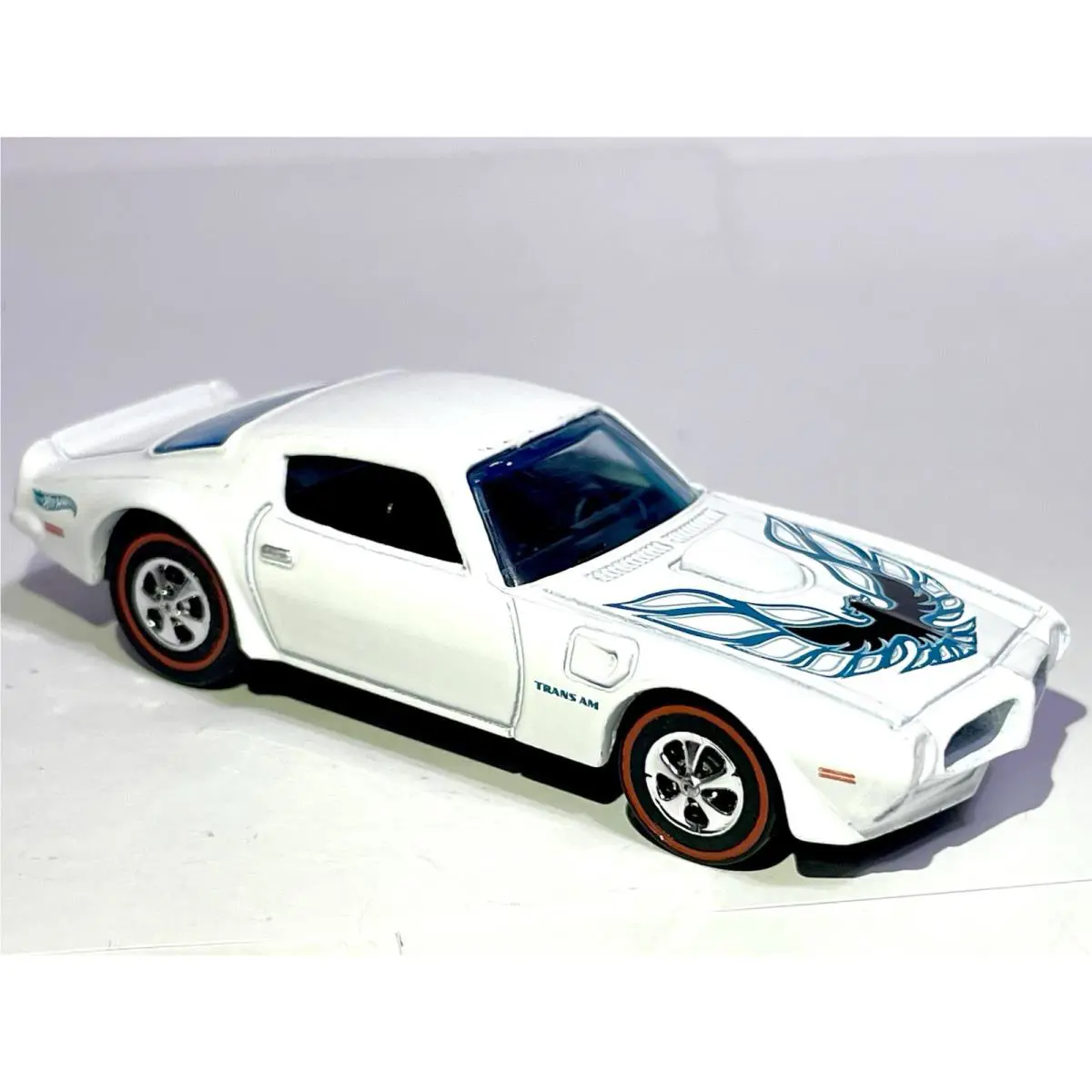 Hot Wheels Custom Made Redline Pontiac Firebird White Diecast Car 1:64