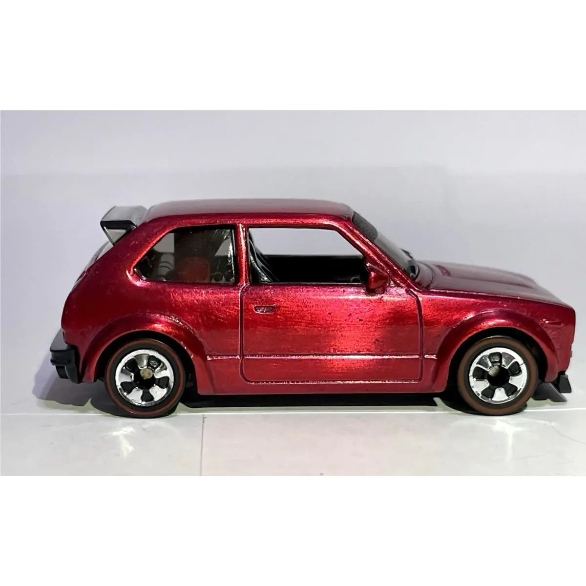 Hot Wheels Custom Made Redline`73 Honda Civic Custom HKG40 Spectraflame Red