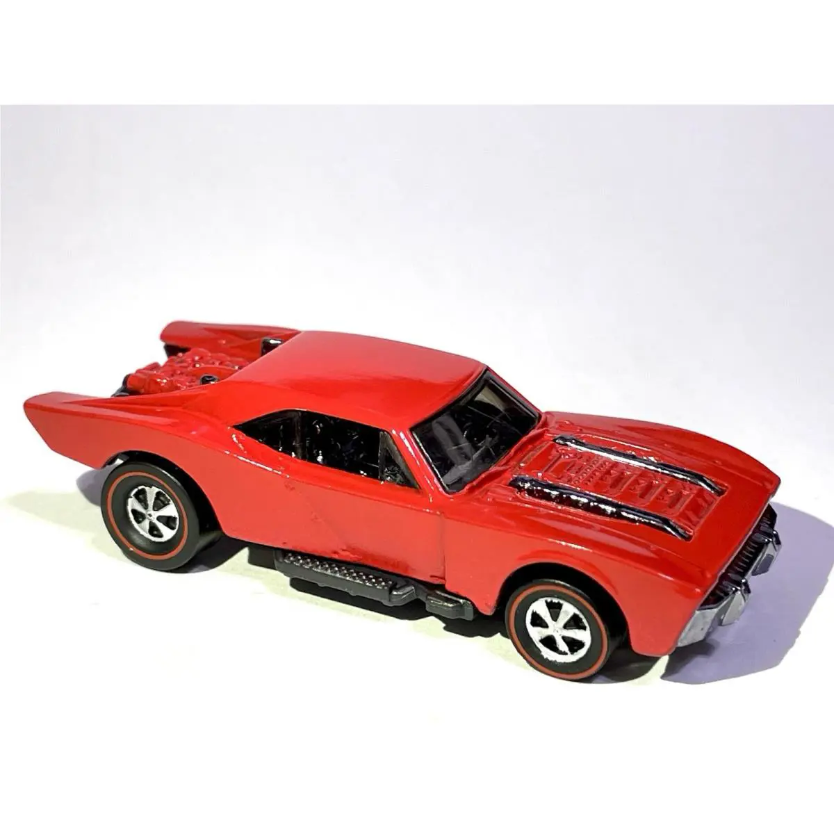 Hot Wheels Custom Made Redline Red Batman Batmobile GRX23 Dc Comics Diecast