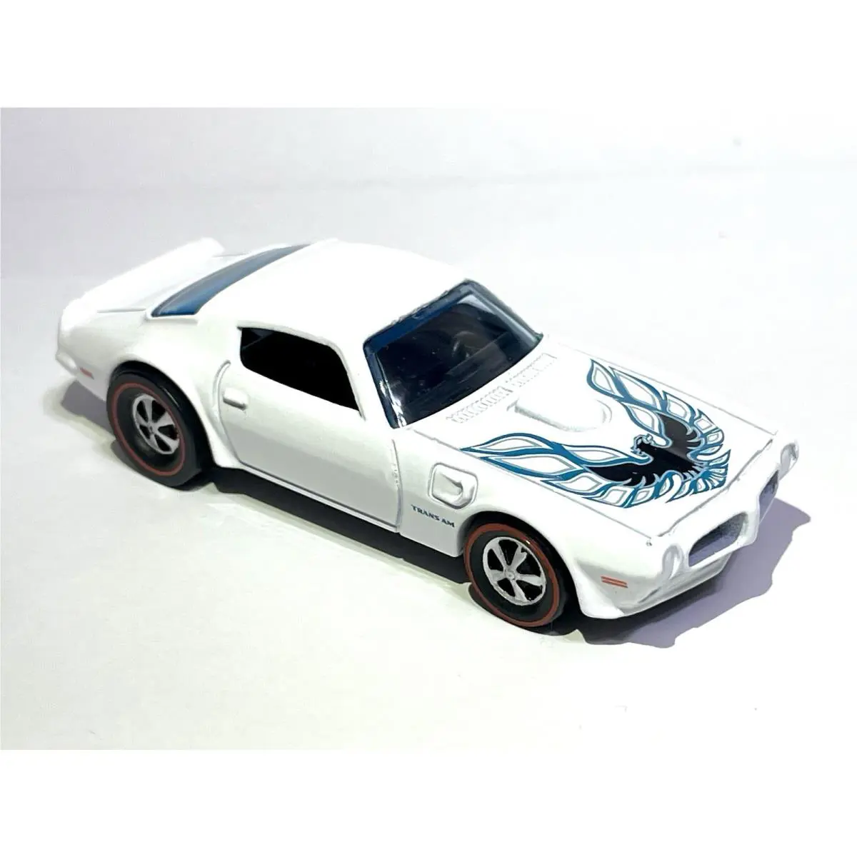 Hot Wheels Custom Made Redline Pontiac Firebird White Diecast Car 1:64