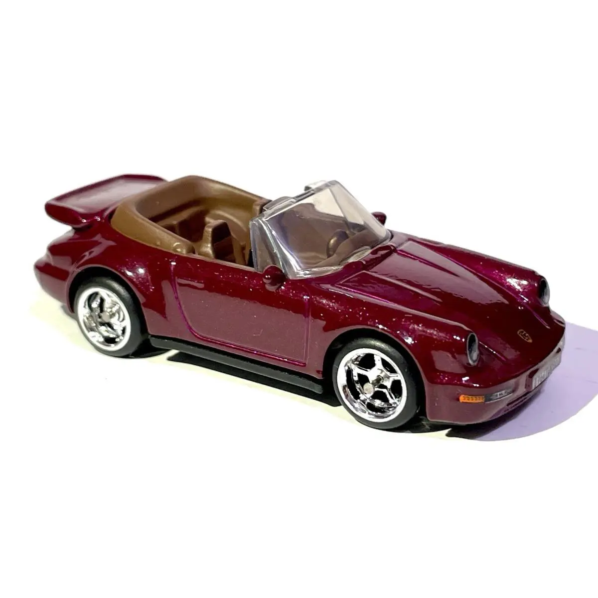 Hot Wheels Custom Made Real Rider Chrome Porsche 911 Turbo Cabriolet Diecast