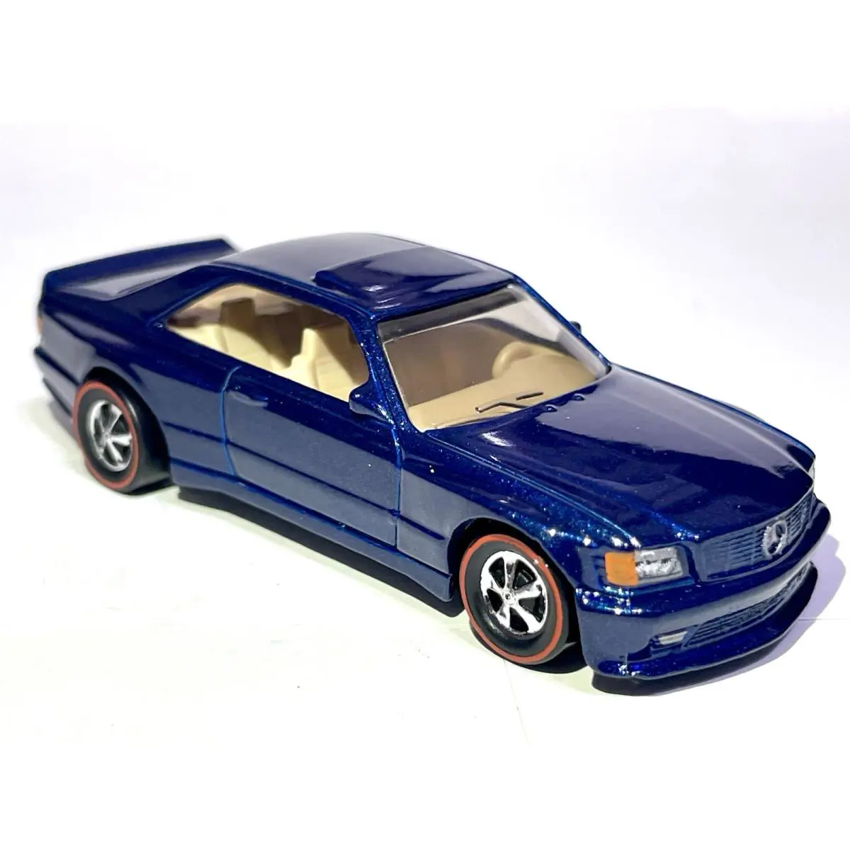 Custom Made Redline Hot Wheels 89 Mercedes Benz 560 Sec Amg Diecast Car