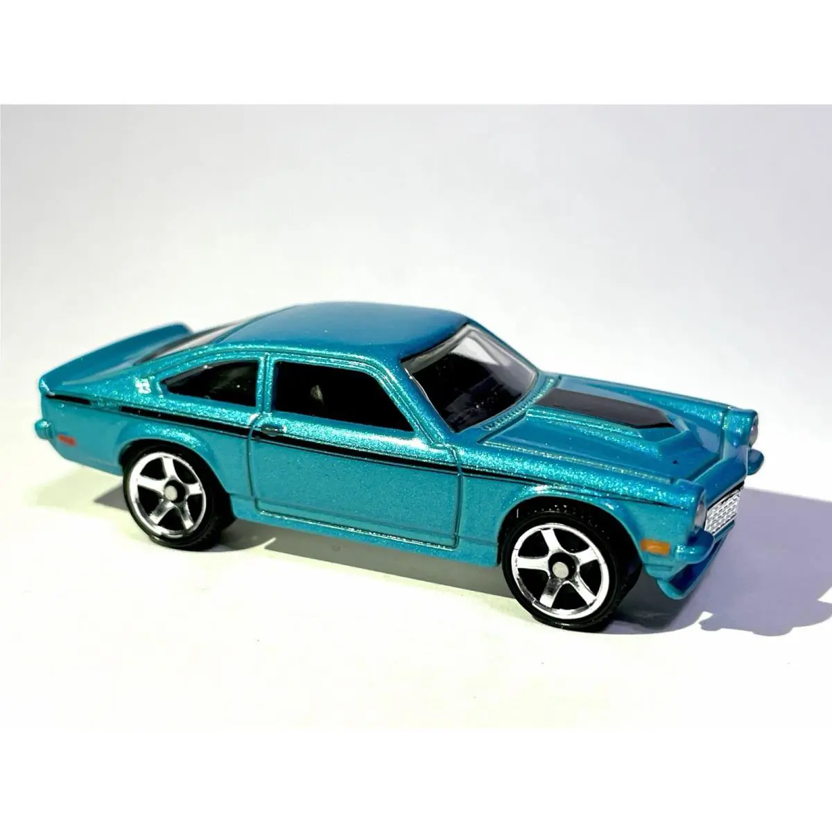 Custom Made Hot Wheels Custom v8 Vega Diecast Car In Teal - A Beauty