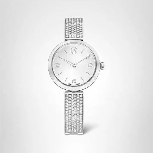 Swarovski 5671205 Women`s Watch Silver Crystal Stainless Steel Band