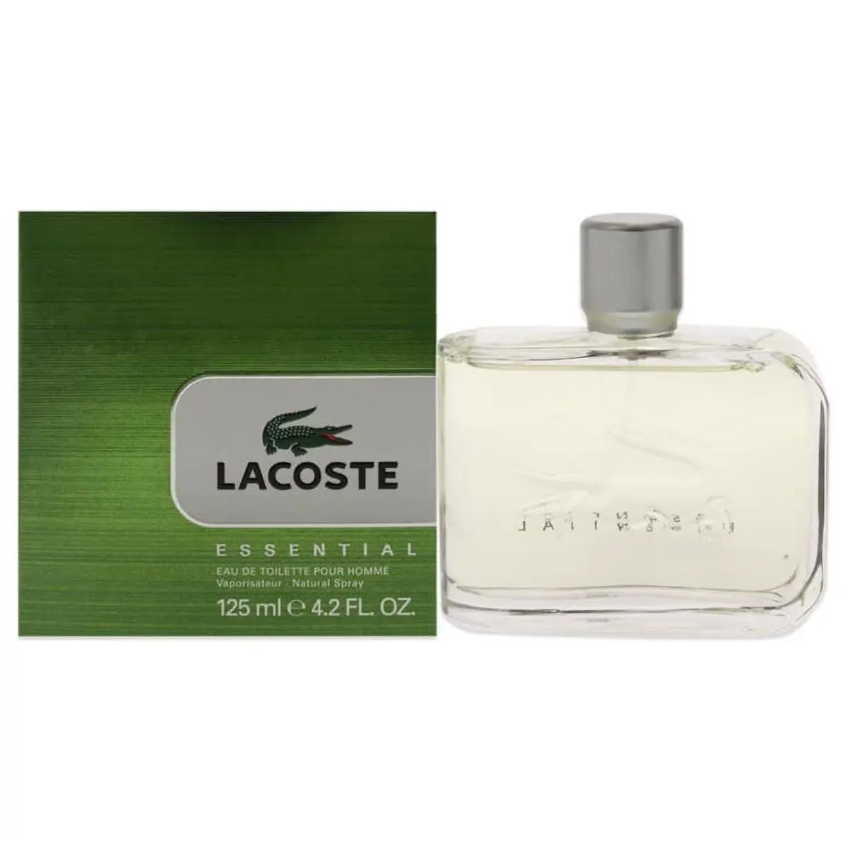 Lacoste Essential by Lacoste Eau De Toilette Spray 4.2 oz For Men Old Packaging