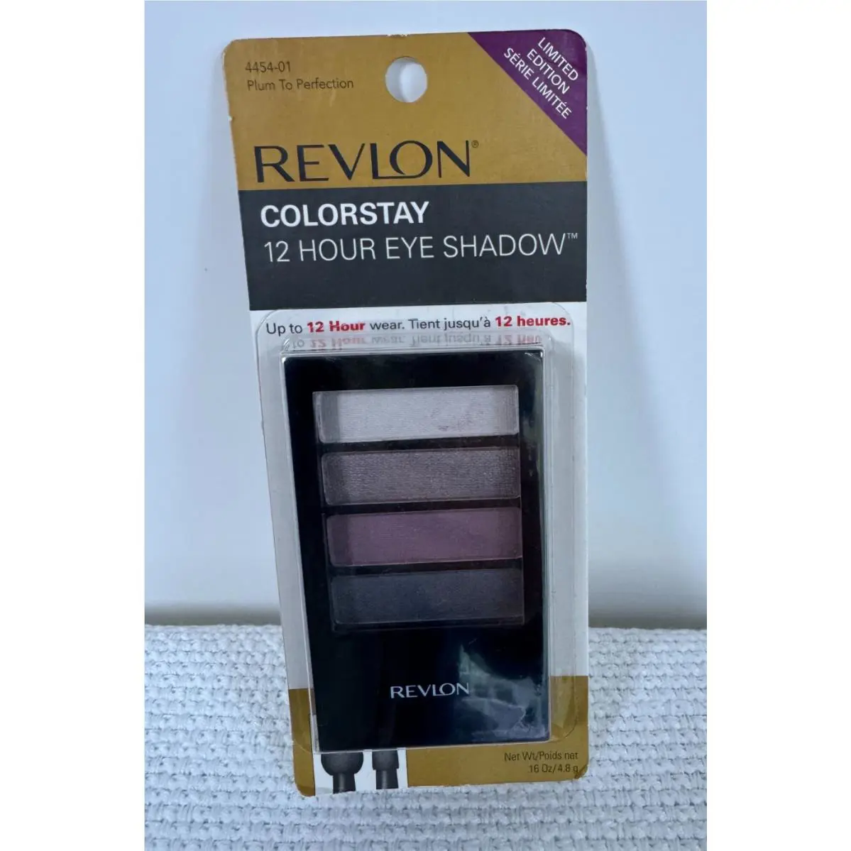 Revlon Colorstay 12 Hour Eye Shadow Quad 06 IN The Buff 0.16 oz 4.8 g Rare
