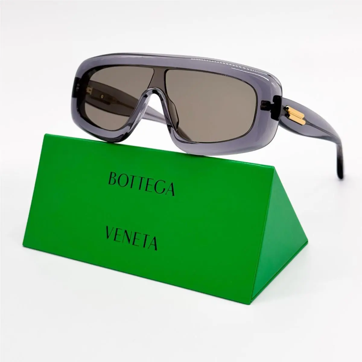 Bottega Veneta Sunglasses Grey Unisex Eyewear Bottega Veneta BV1281S 003