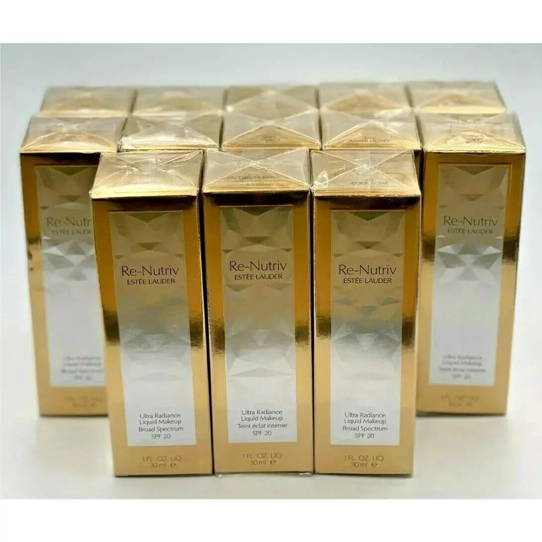 Estee Lauder Re-nutriv Ultra Radiance Liquid Makeup Spf 20 1 oz Choose Shade