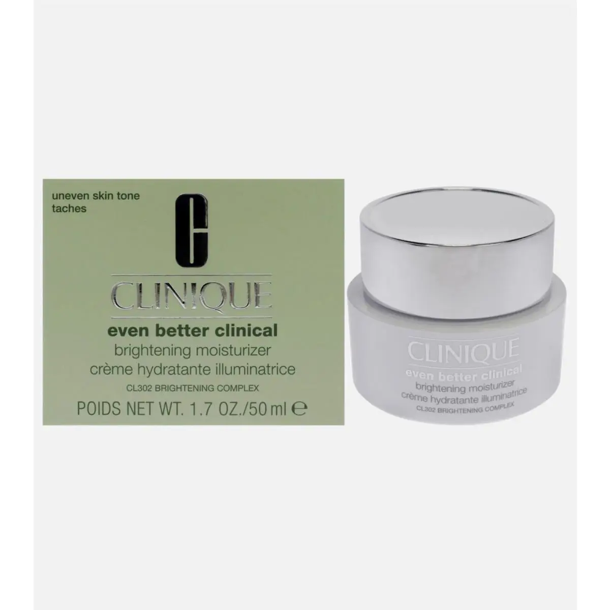 Clinique Even Better Clinical Brightening Moisturizer 1.7 oz / 50 ml - White