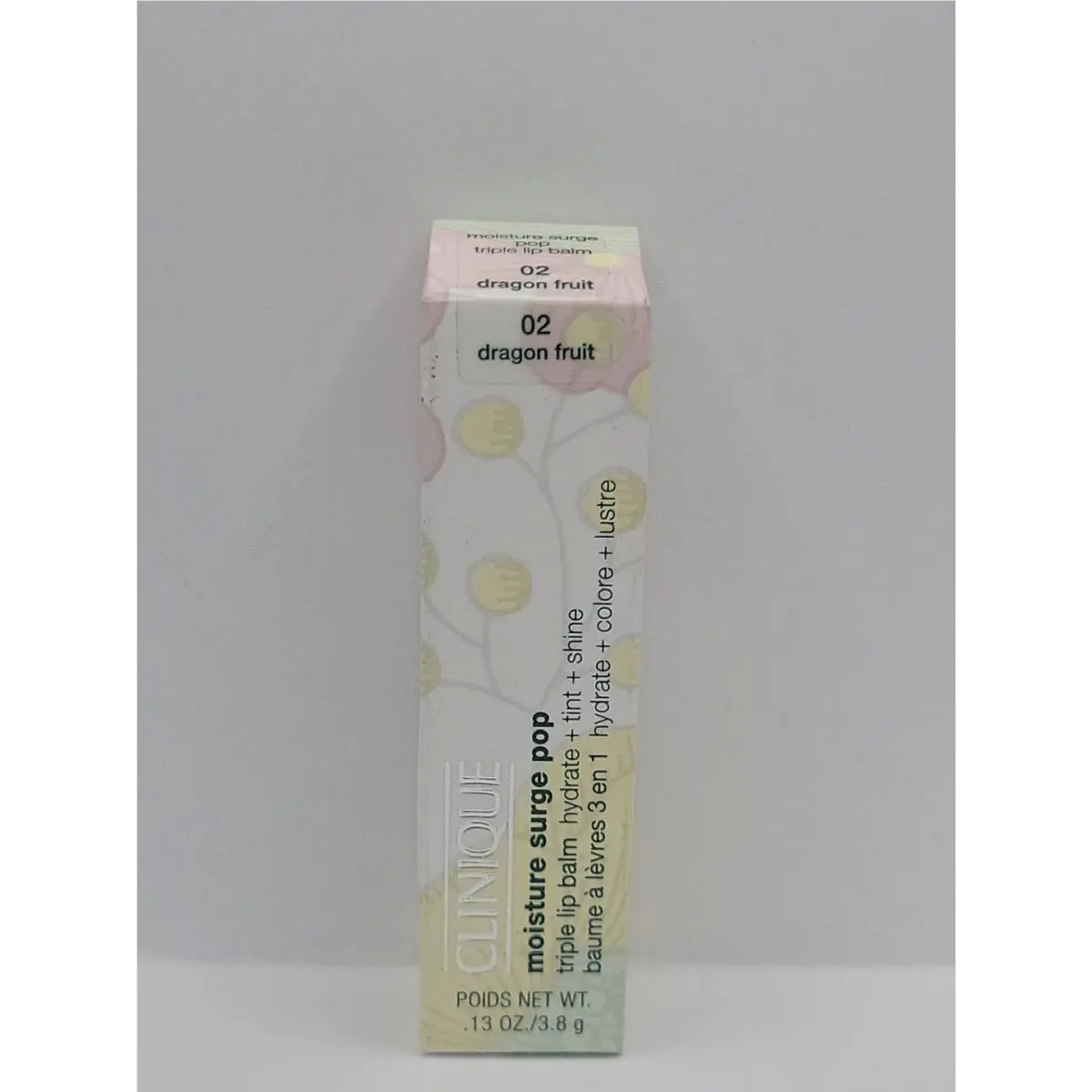 Clinique Moisture Surge Pop Triple Lip Balm - 02 Dragon Fruit