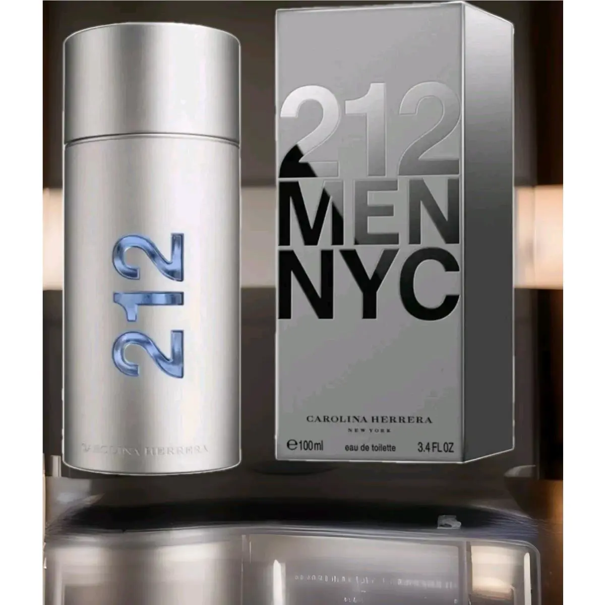Carolina Herrera 212 Men Edt 3.4oz 100ml Box