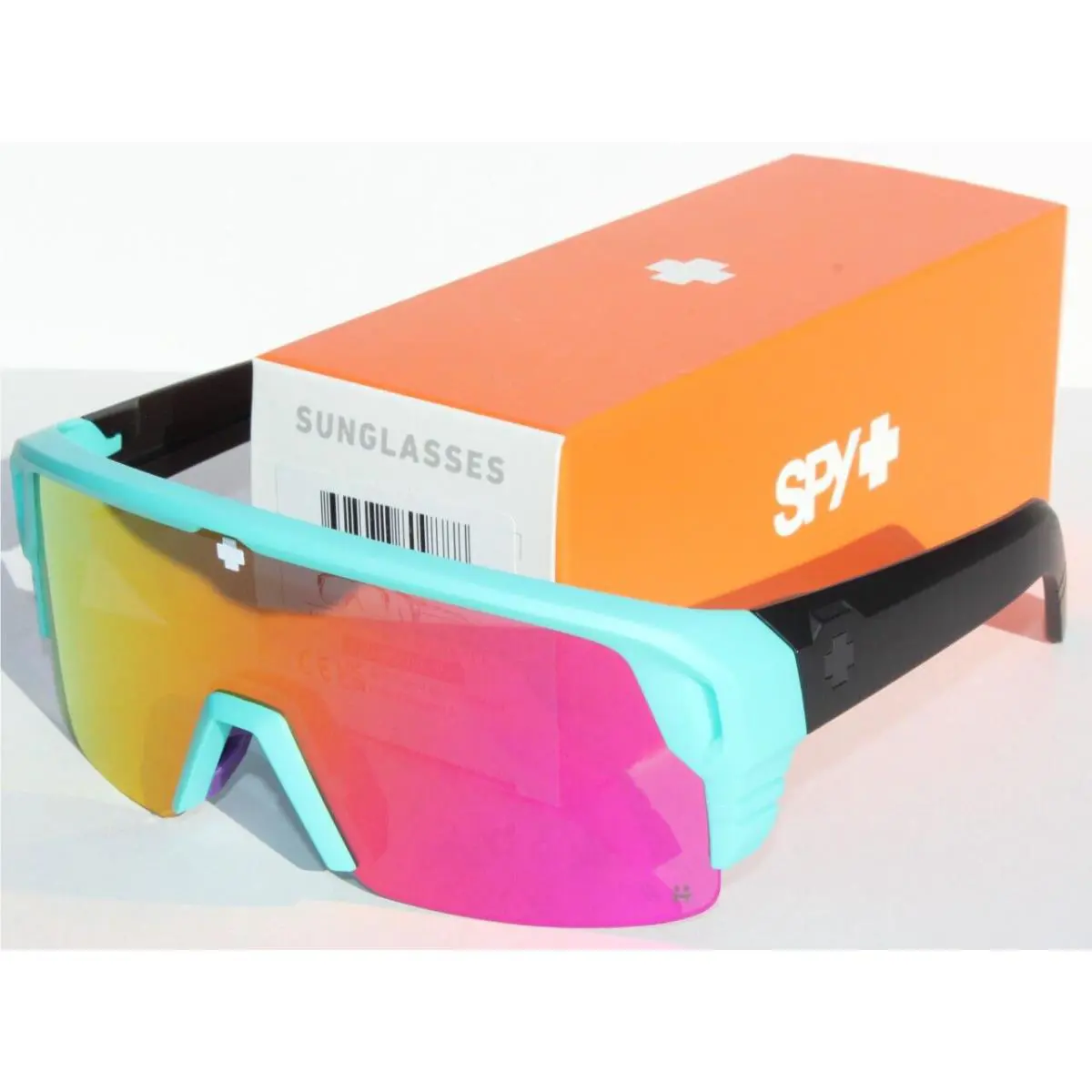 Spy Optics Monolith 5050 Sunglasses Matte Teal/happy Gray Green Pink Spectra