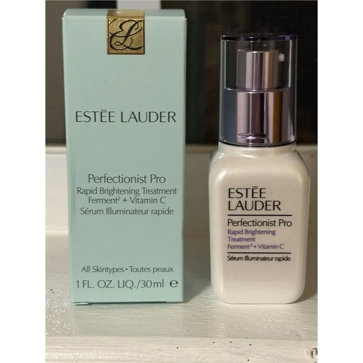 Estee Lauder Perfectionist Pro Rapid Brightening Treatment Ferment Vit C 1 Oz