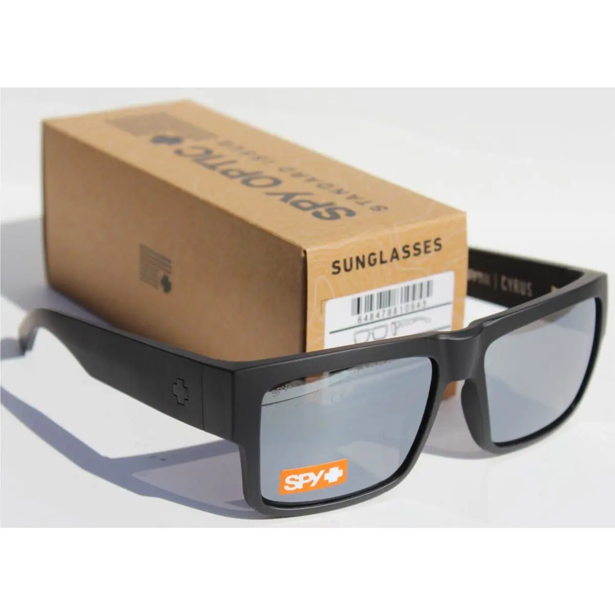 Spy Optics Cyrus Sosi Sunglasses Matte Black/gray Silver Spectra Mirror