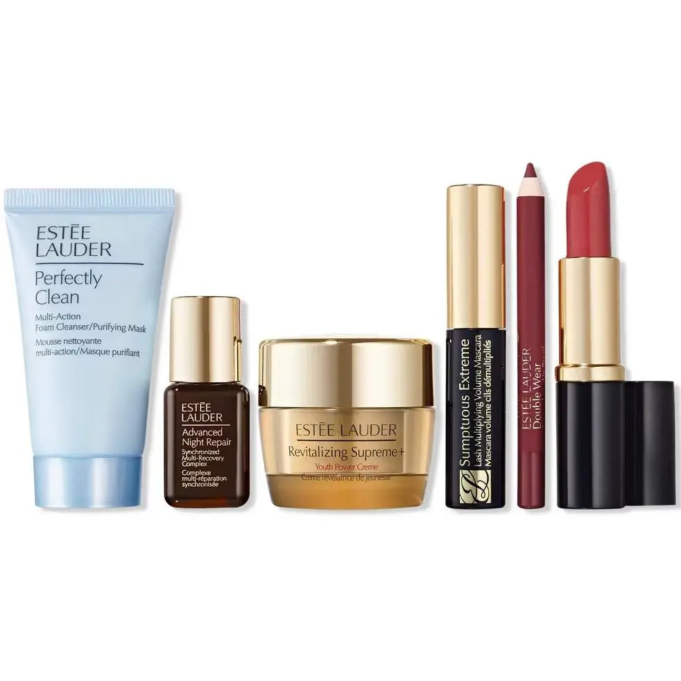 Estee Lauder 6 Piece Makeup and Skincare Set