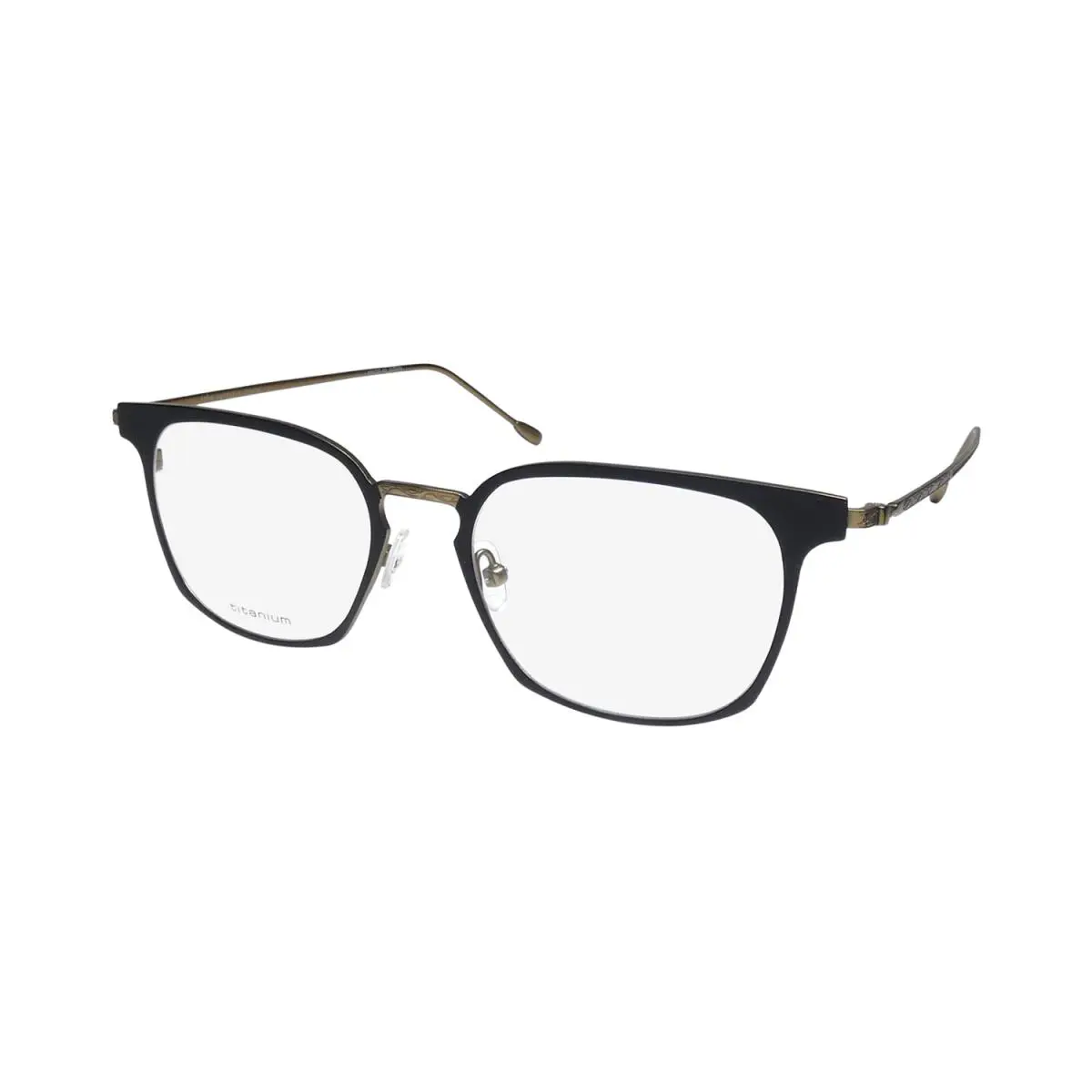 John Varvatos V161 Titanium Eyeglass Frame/glasses NO Allergy Durable Metal Mens