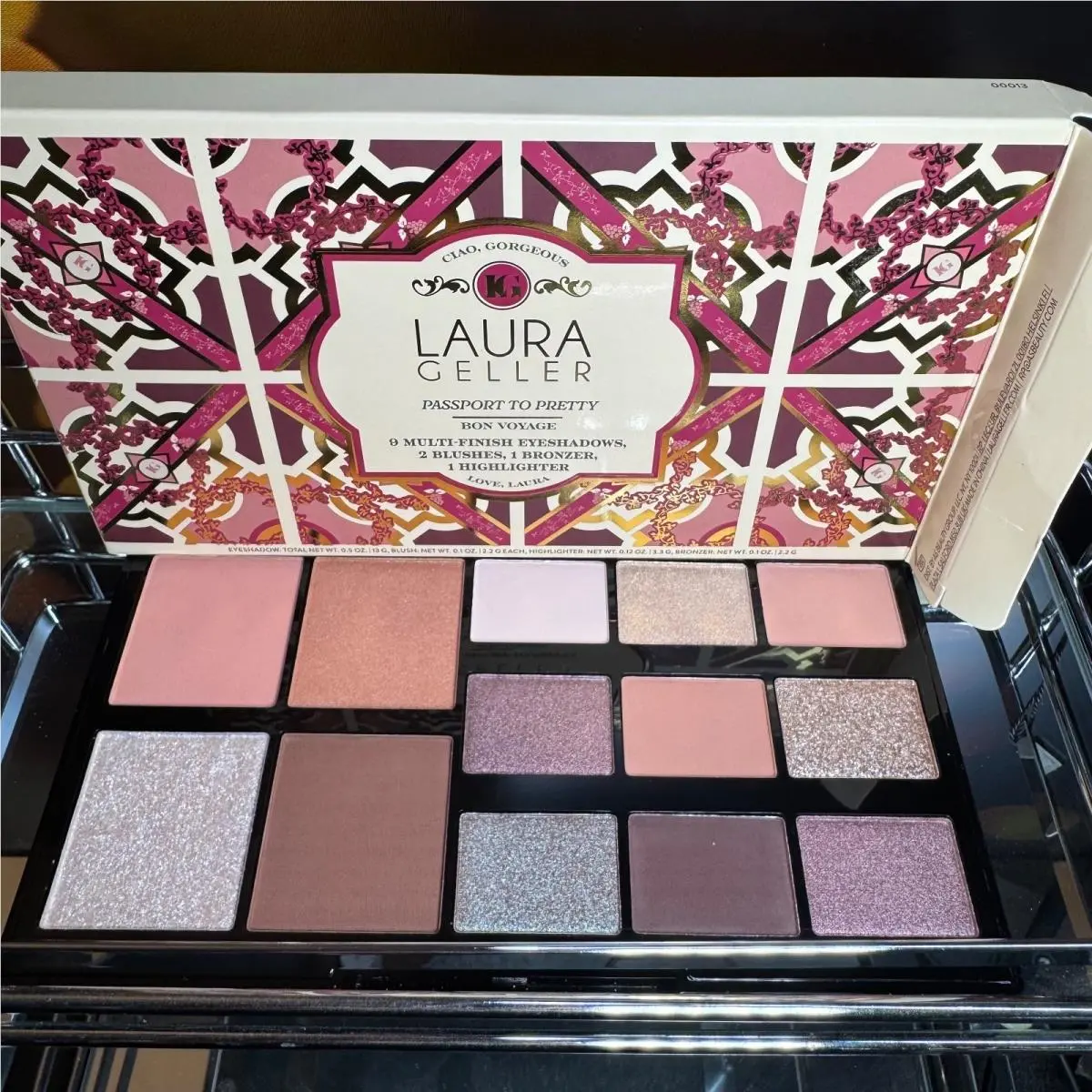 Cosmetics Passport to Pretty Bon Voyage Multi Palette by Laura Geller