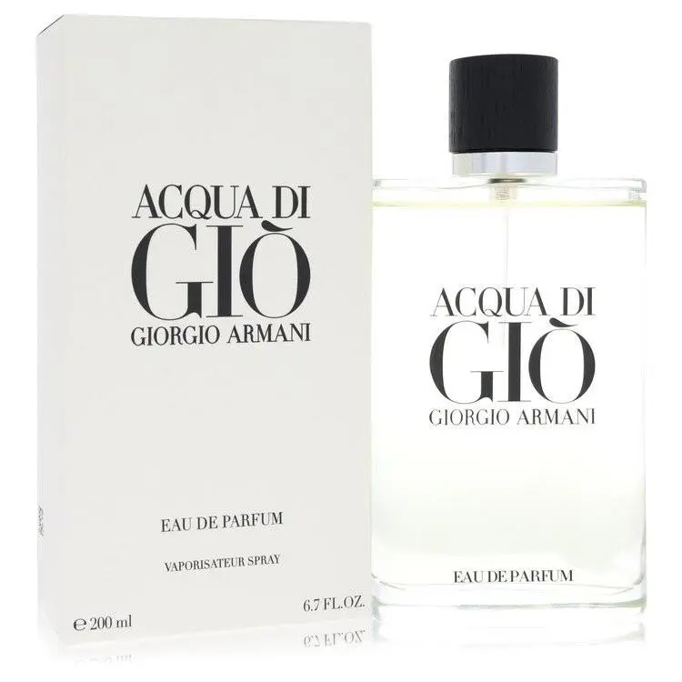 Acqua Di Gio Giorgio Armani Men 6.7 oz 200 ml Eau De Parfum Spray