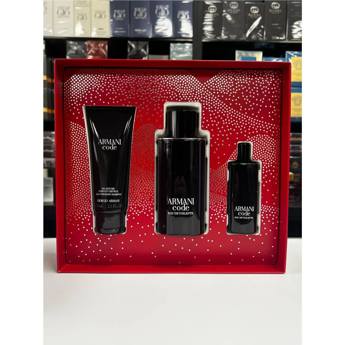 Giorgio Armani Armani Code 3 Piece Set Eau de Toilette For Men