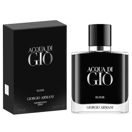 Giorgio Armani Acqua DI Gio Elixir 1.7 OZ Parfum Spray For Men
