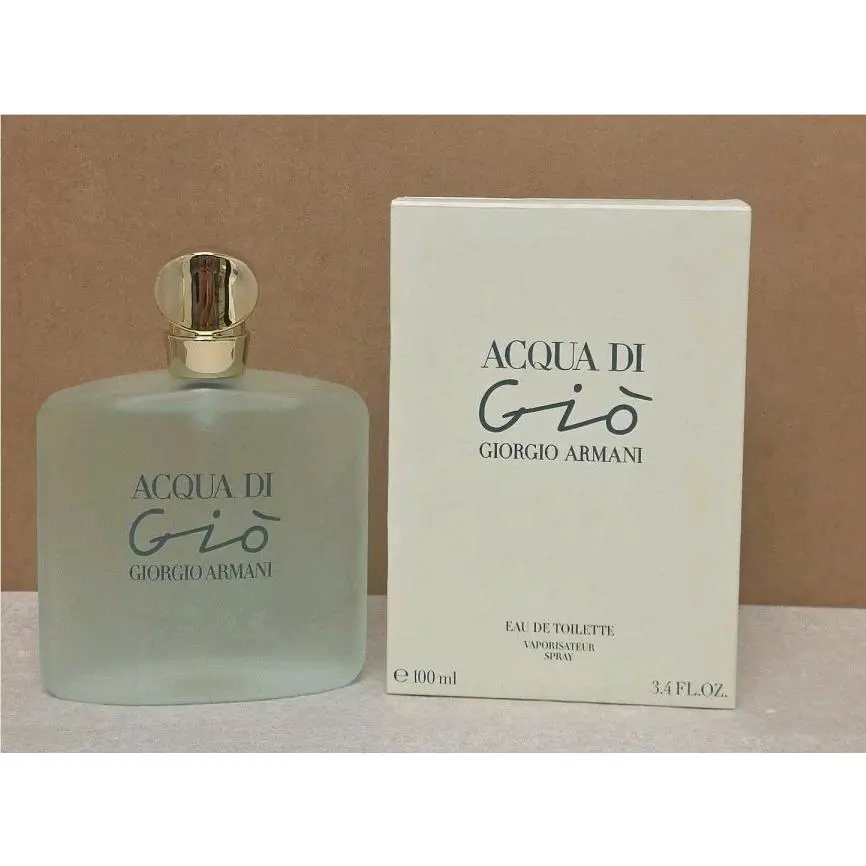 Acqua Di Gio by Giorgio Armani 100ml 3.4.Oz Eau de Toilette Spray Women