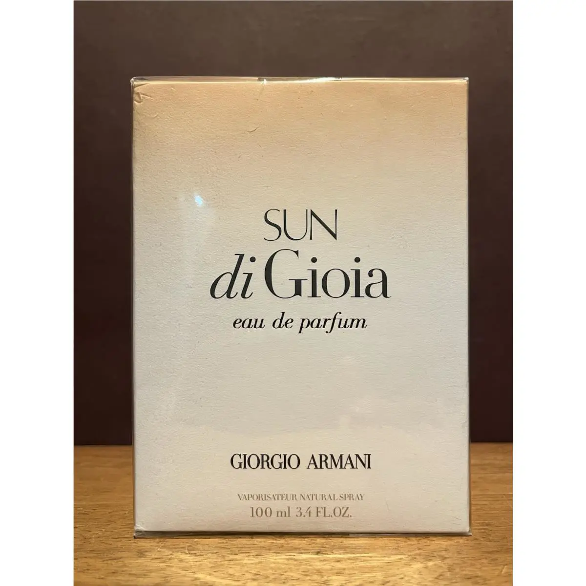 Giorgio Armani Sun Di Gioia 3.4 Fl. OZ / 100 ml Eau De Parfum Spray Rare