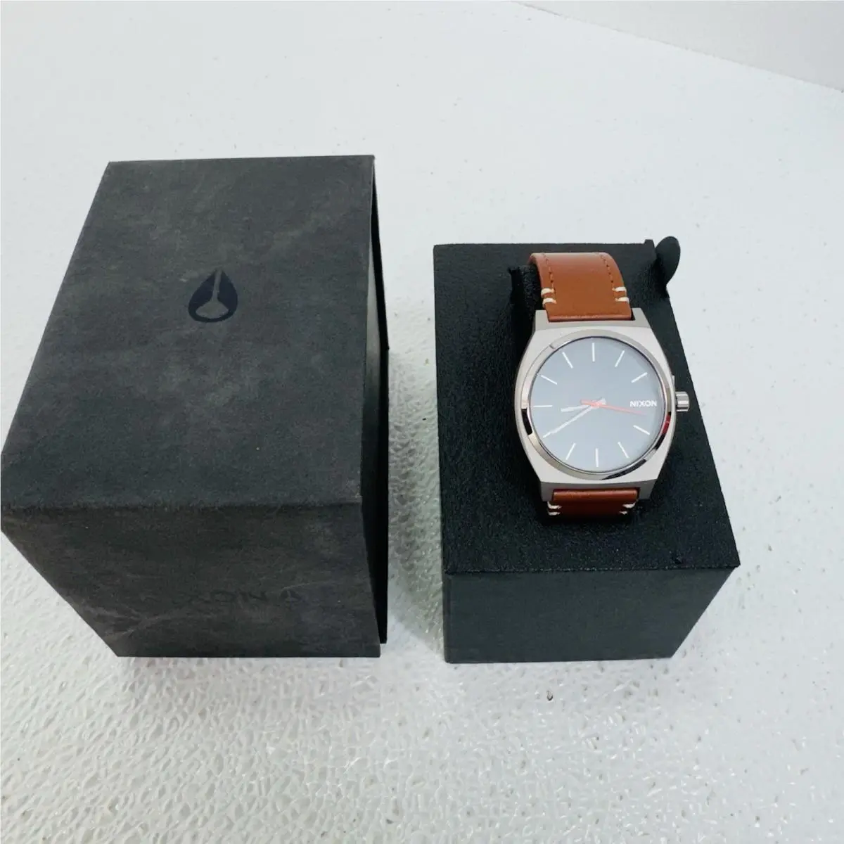 37mm Watch Time Teller Lt Gunmetal / Basalt / Sienna A13735195-00 by Nixon