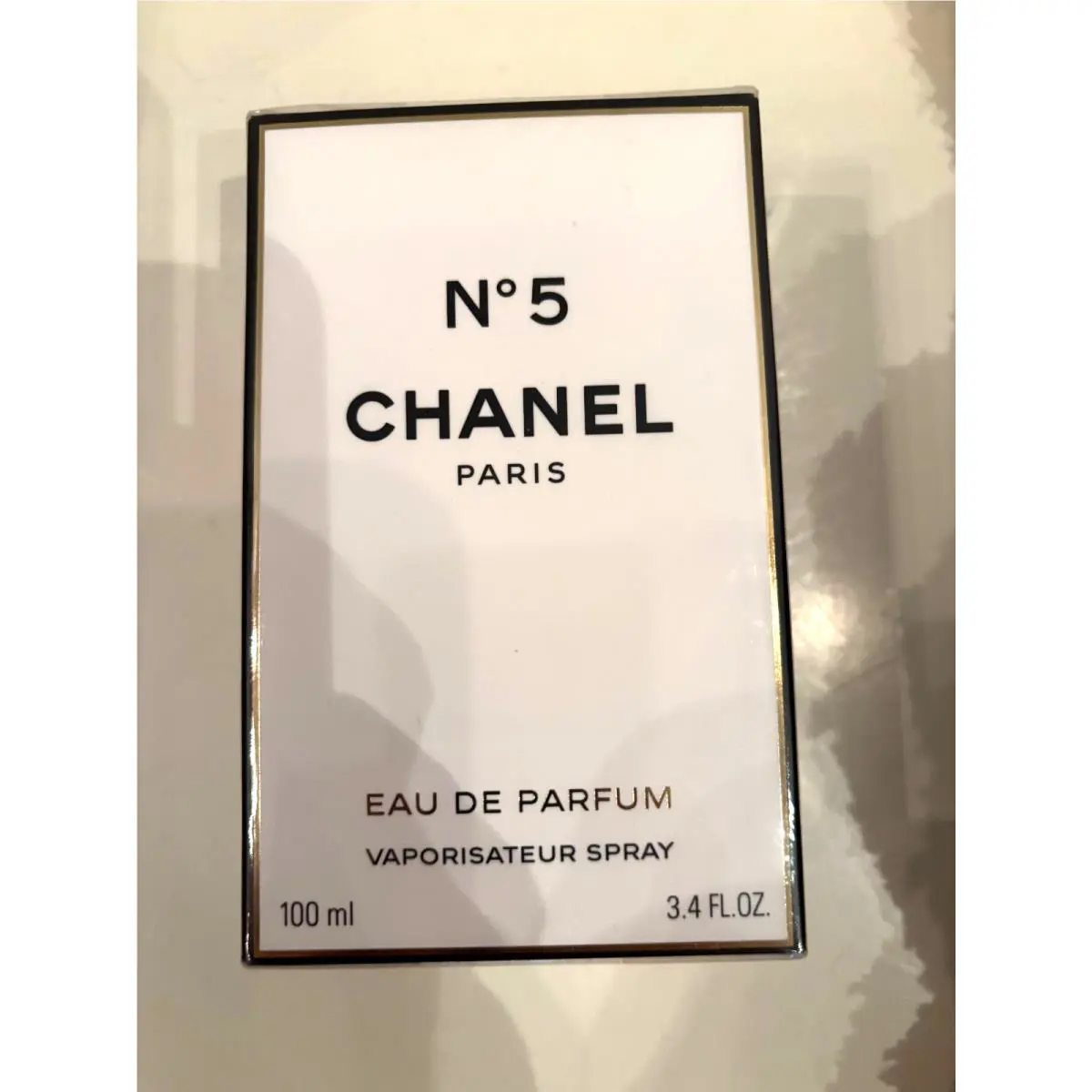 Chanel N° 5 Eau de Perfume Spray 3.4 oz 100ml Box .made in France