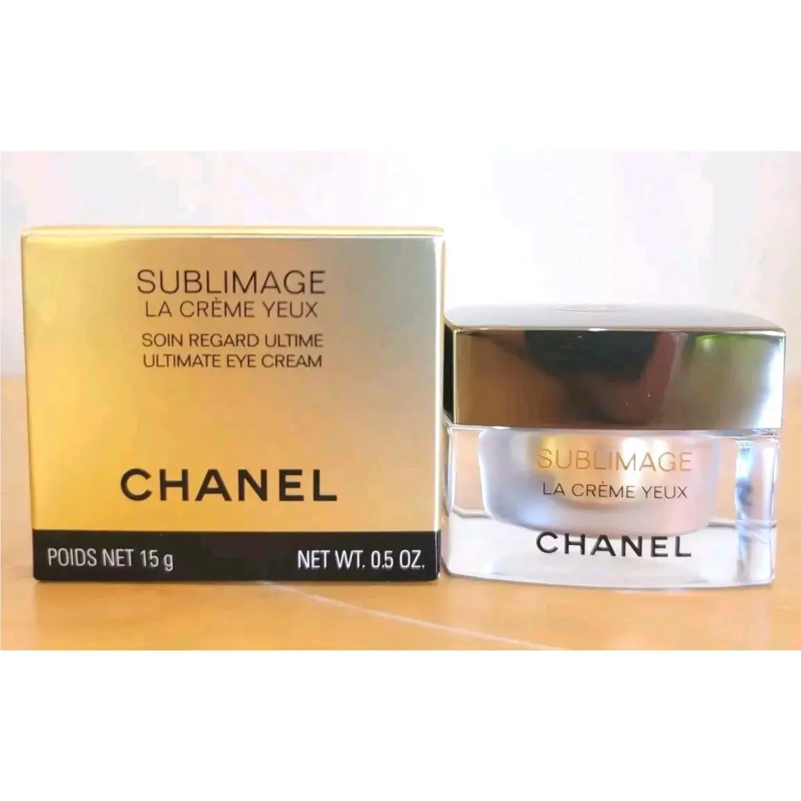 Chanel Sublimage La Creme Yeux Eye Cream 0.5 oz / 15ml