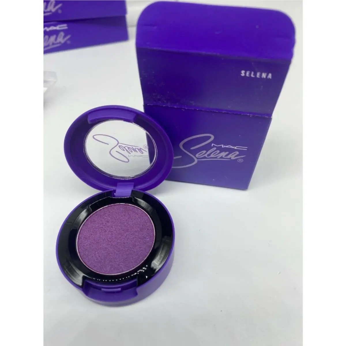 Mac Selena Purple Collection Lipstick Brush Mascara You Choose W/receipt SELENA  Eyeshadow Violet Veluxe Pearl by MAC Cosmetics