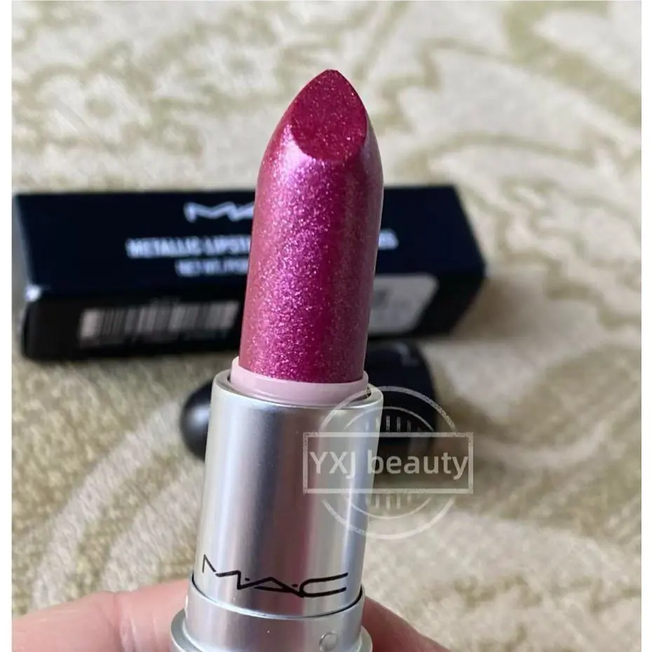 Boxed Rare Mac Metallic/frost Lipstick Full Size 3 g/0.1 oz