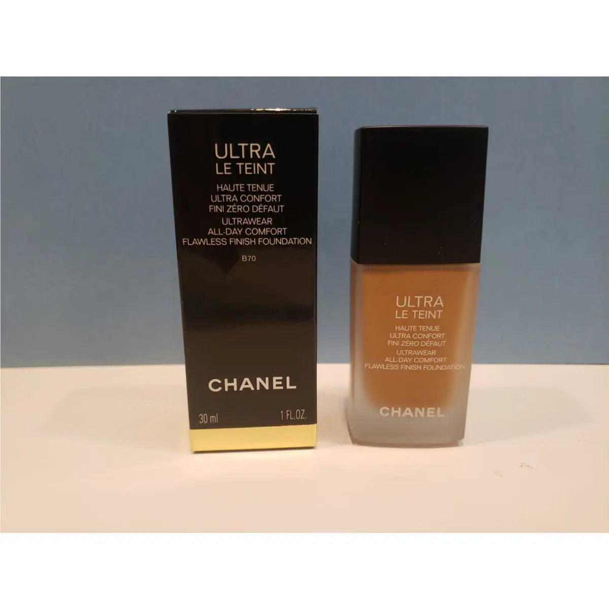 Chanel Ultra Le Teint Ultrawear Flawless Liquid Foundation B70 1oz